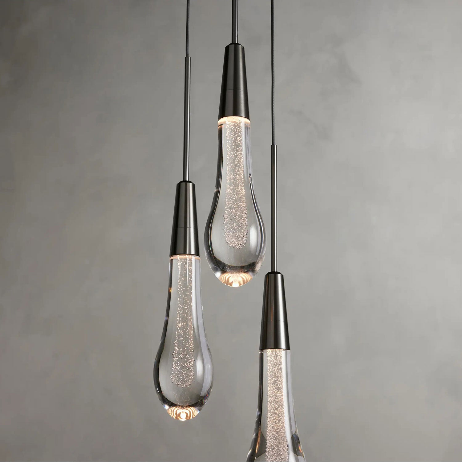 Soltaire Cluster Pendant